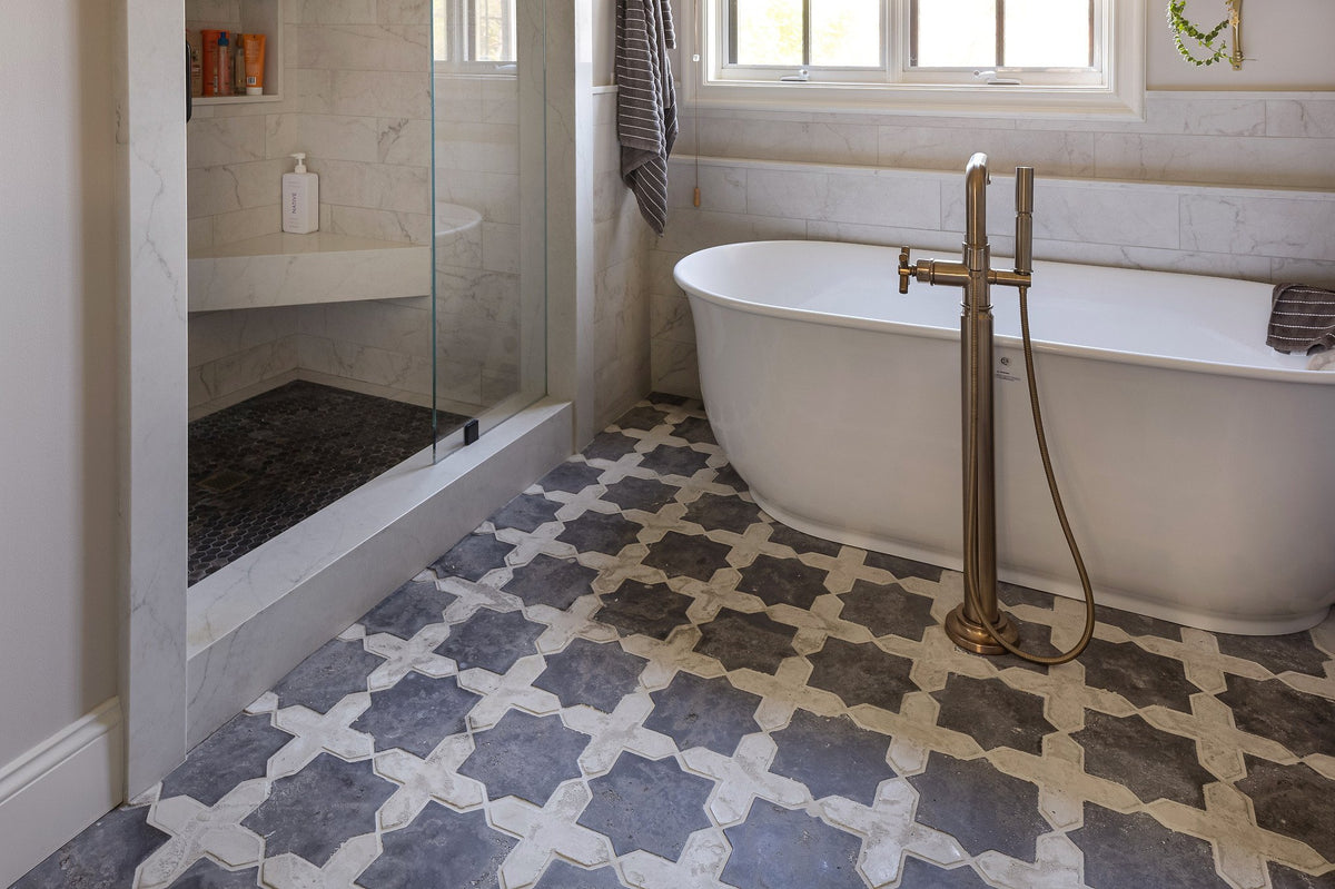 Tub and shower corner