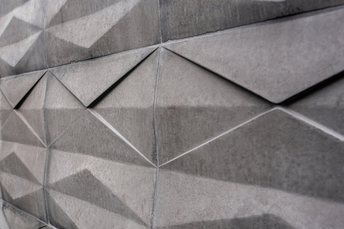 Angled close-up of Compton relief