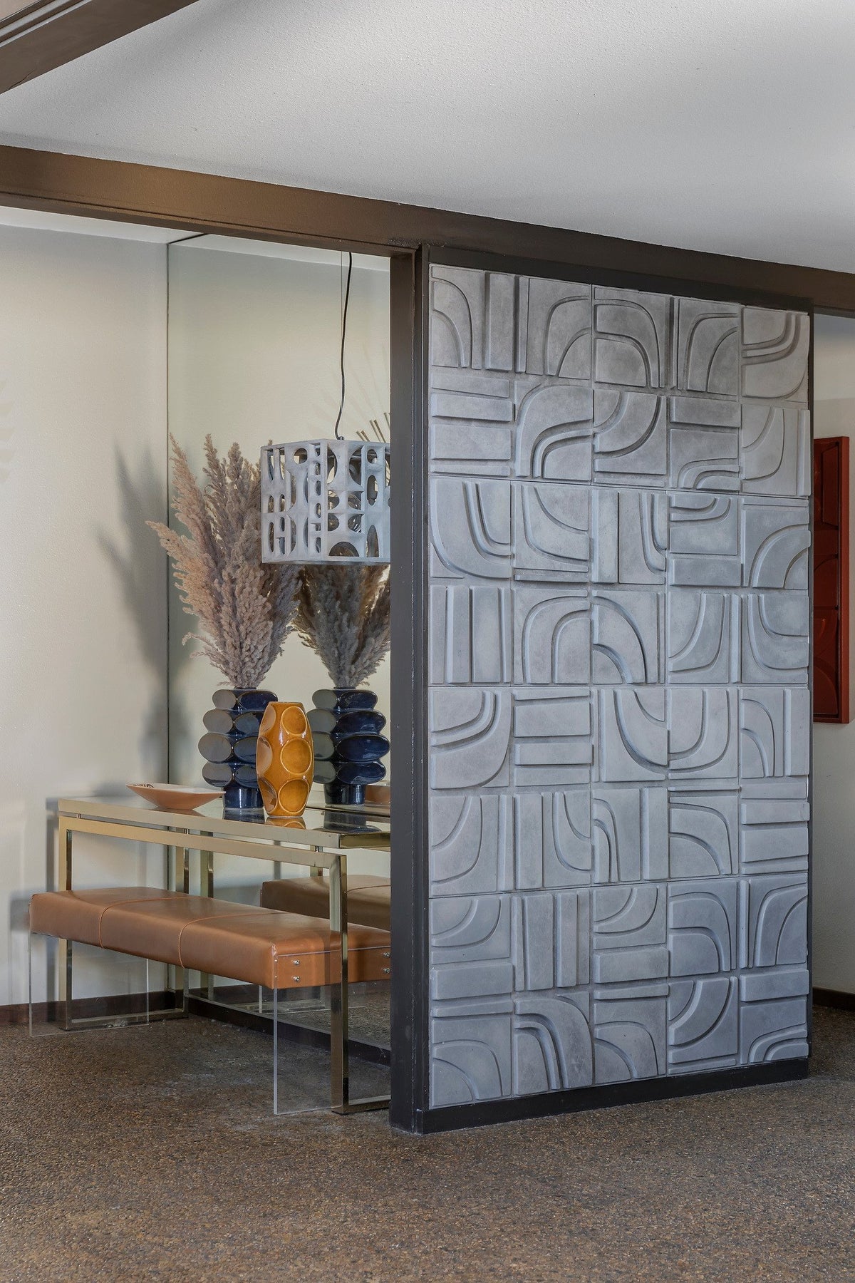 Brute tile partition by the entry