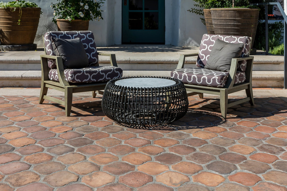 Seating area on San Felipe pavers