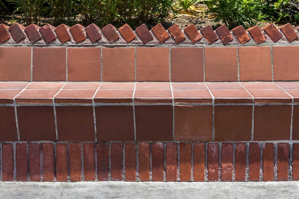 Brick step and ledge detail