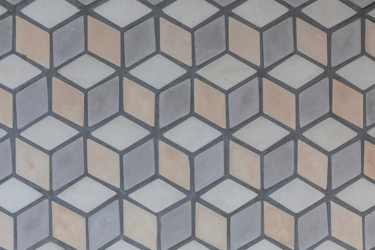 Close-up of the Diamond tile blend