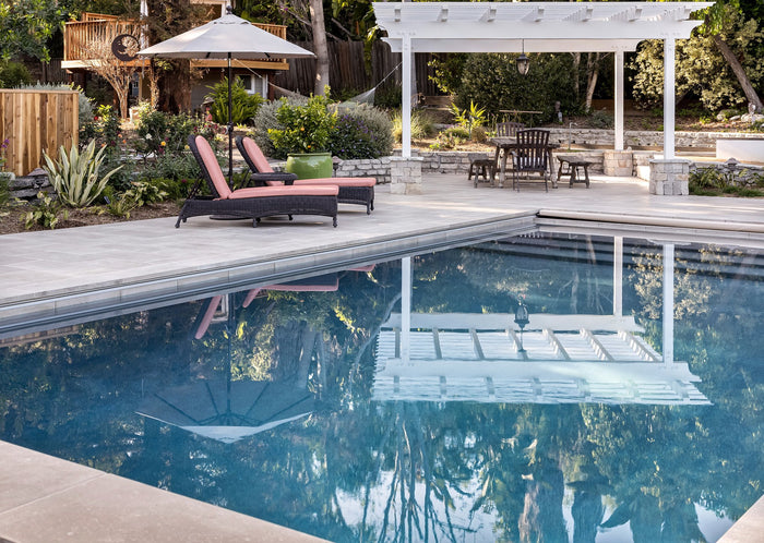 Palos Verdes Porcelain Pool Deck