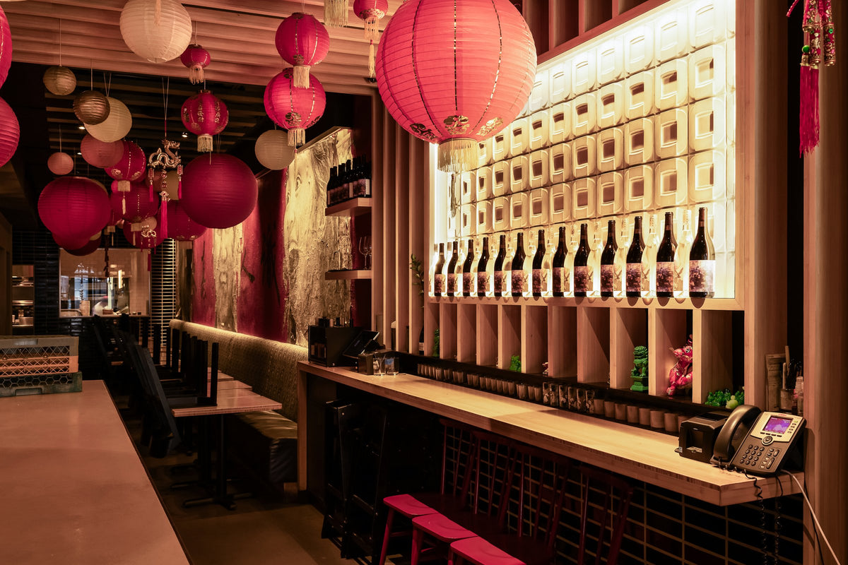 Bar seen from the dining room