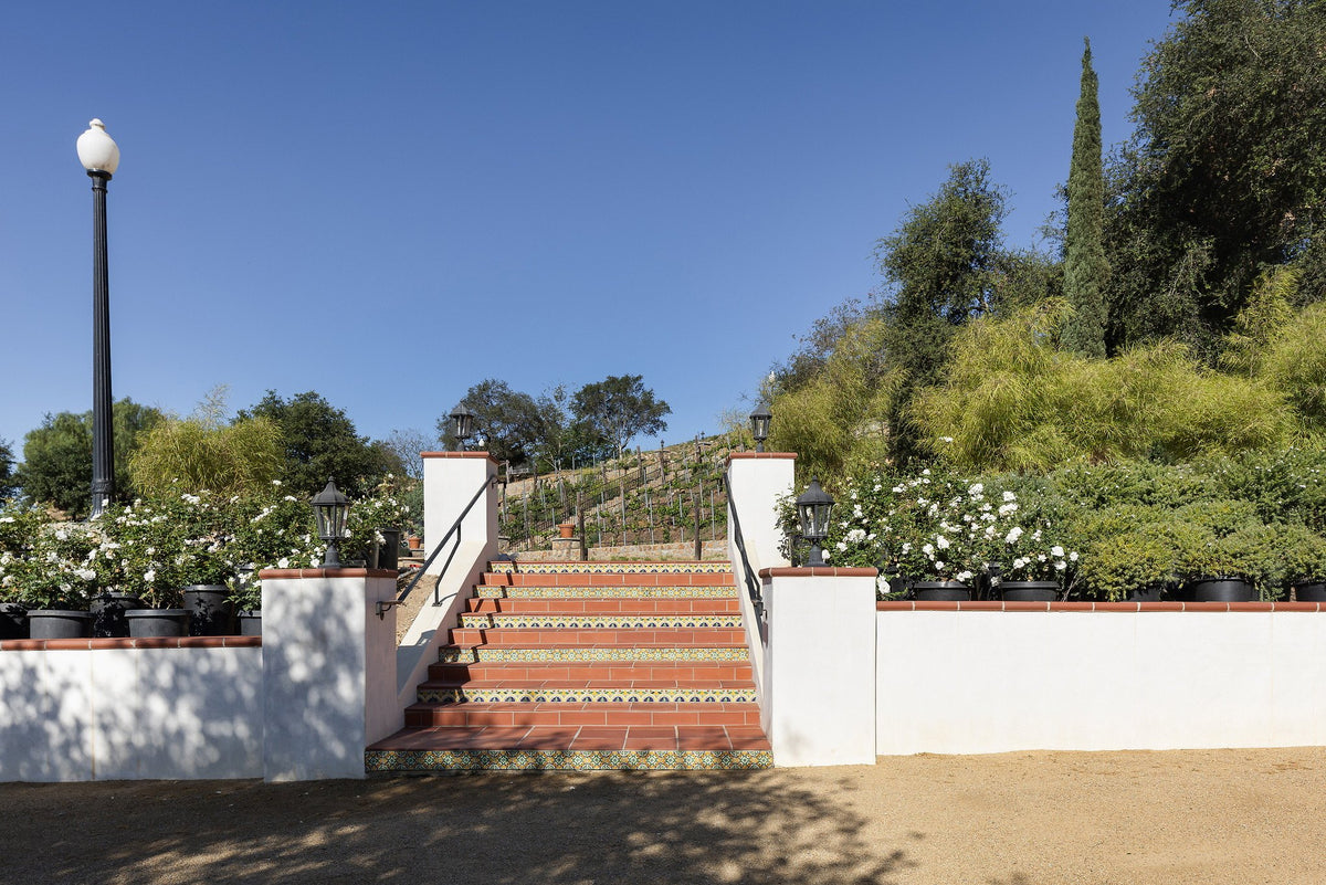 Garden stair in Monrovia 12x12