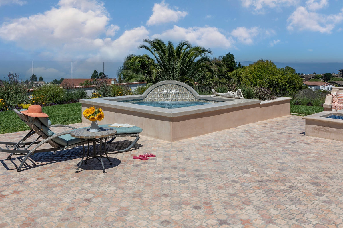 Spa and lounge on the 11A patio