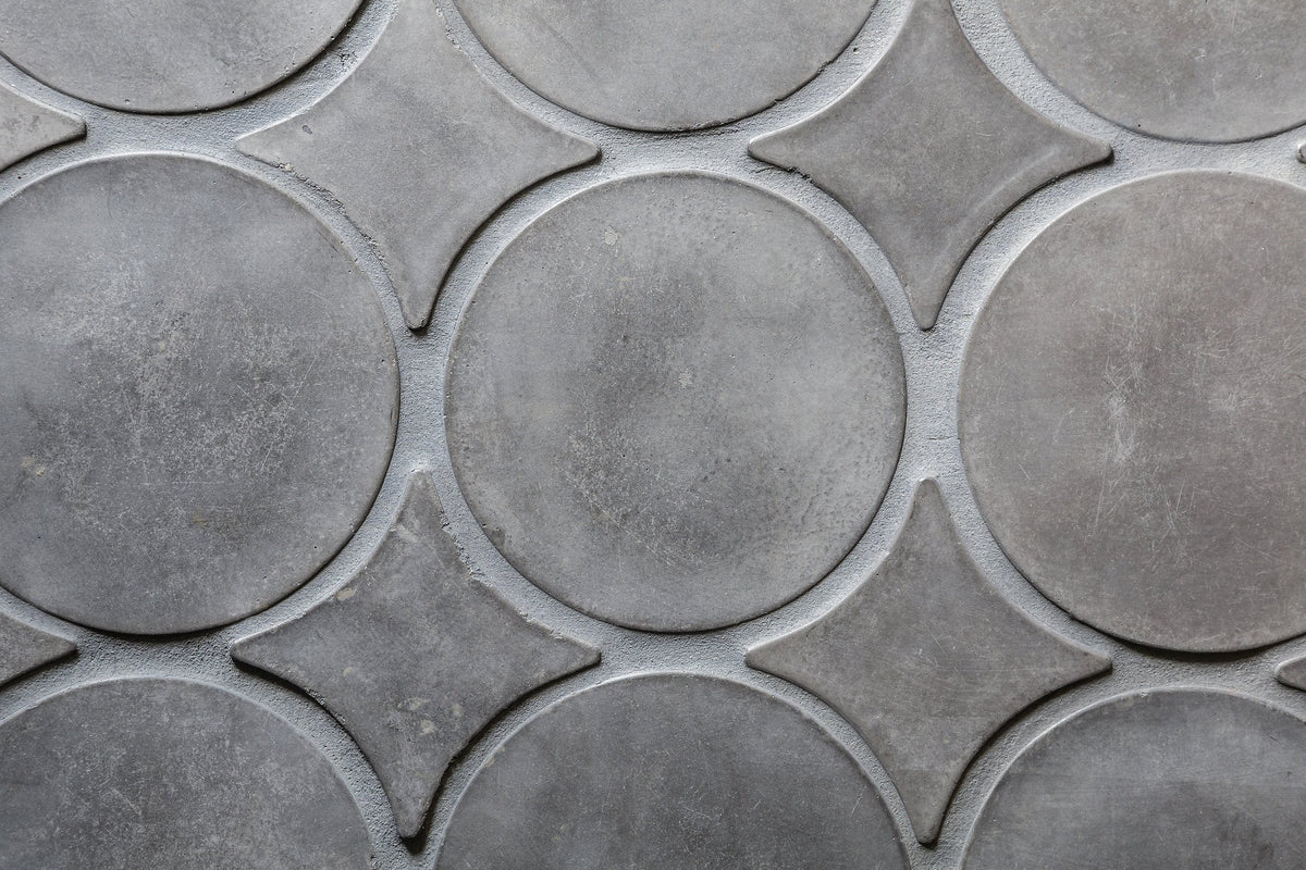 Handcrafted Charcoal circles and stars