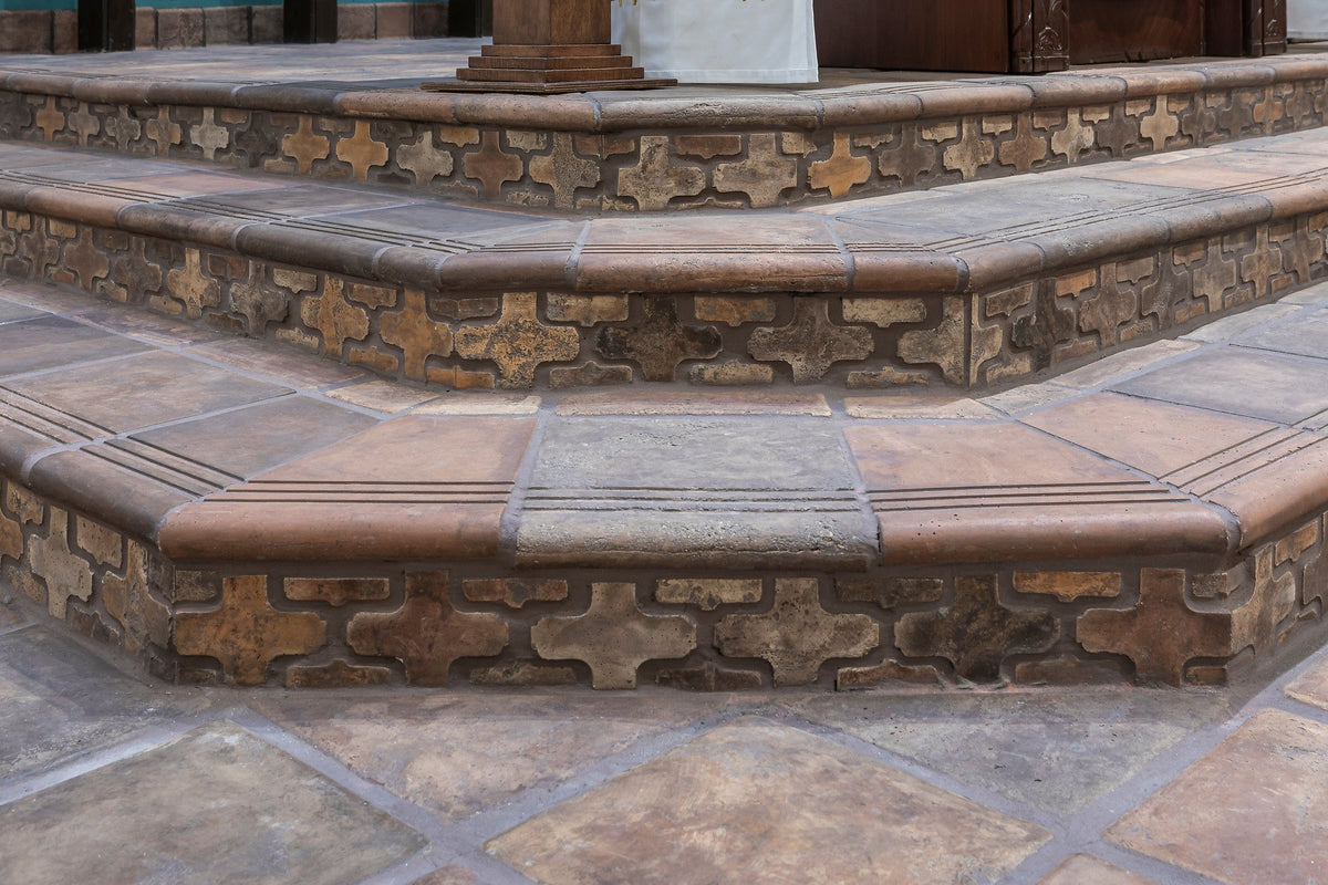 Grooved treads over 11A risers