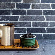 Italian Porcelain 10 Murotto 6x24 Nero