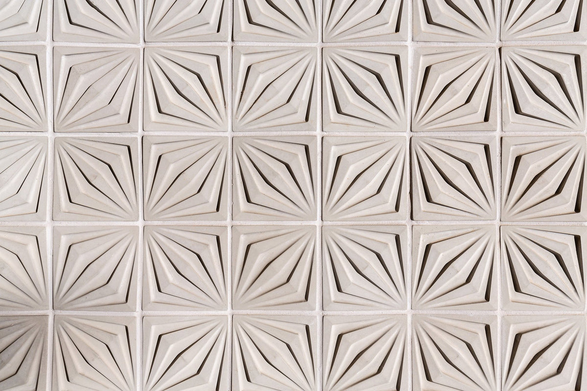 Compass 6x6 in Natural Gray