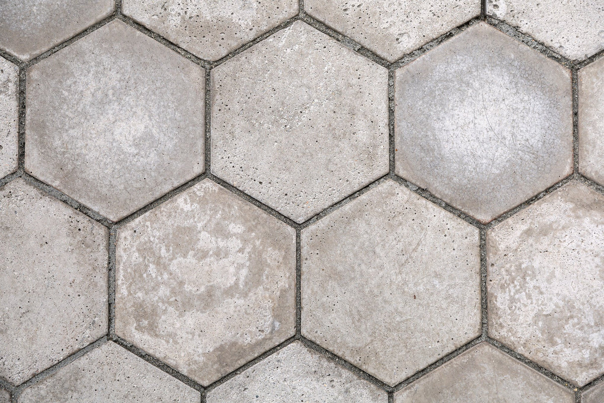 Close-up of Natural Gray Vintage