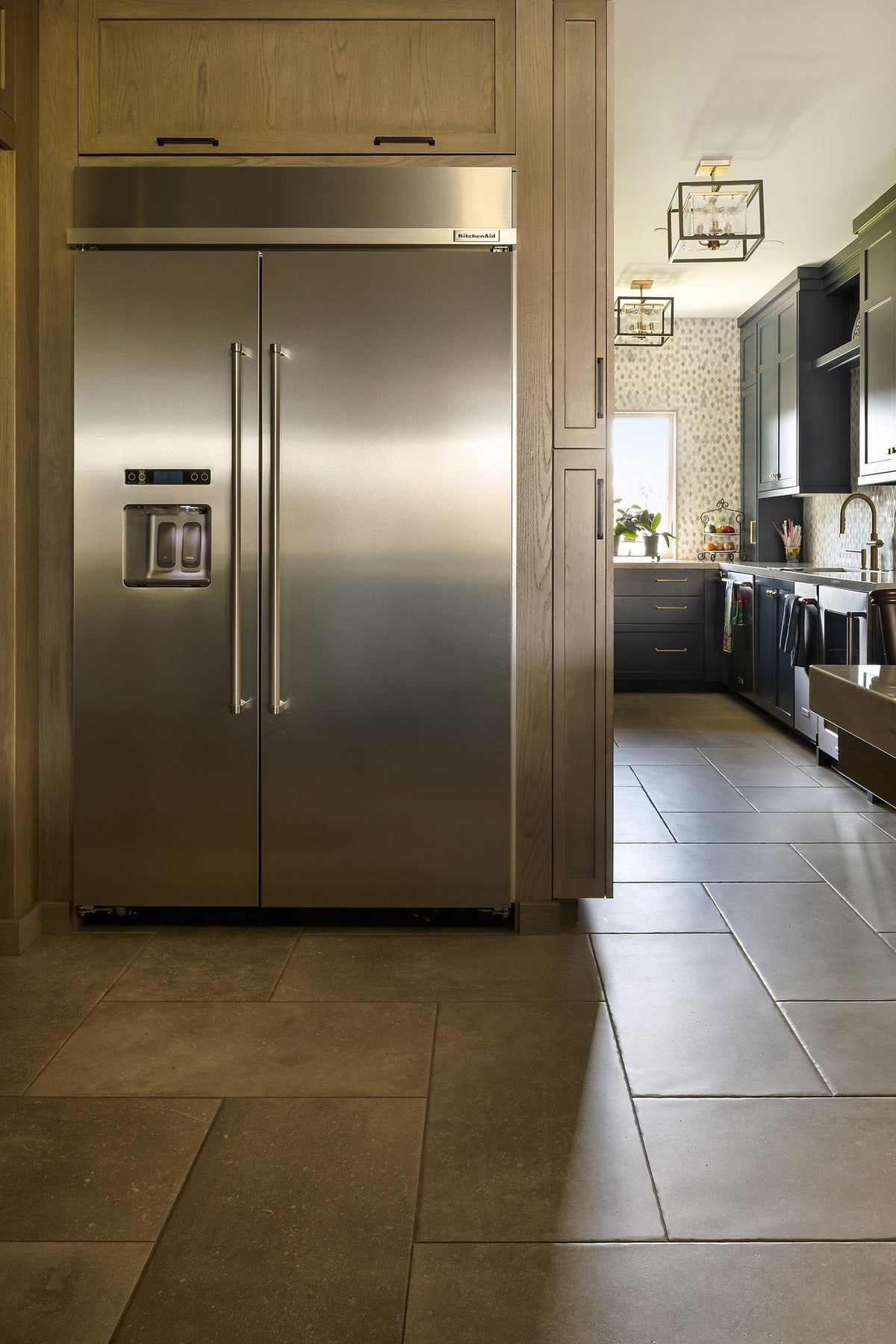 Pantry nook beside the kitchen