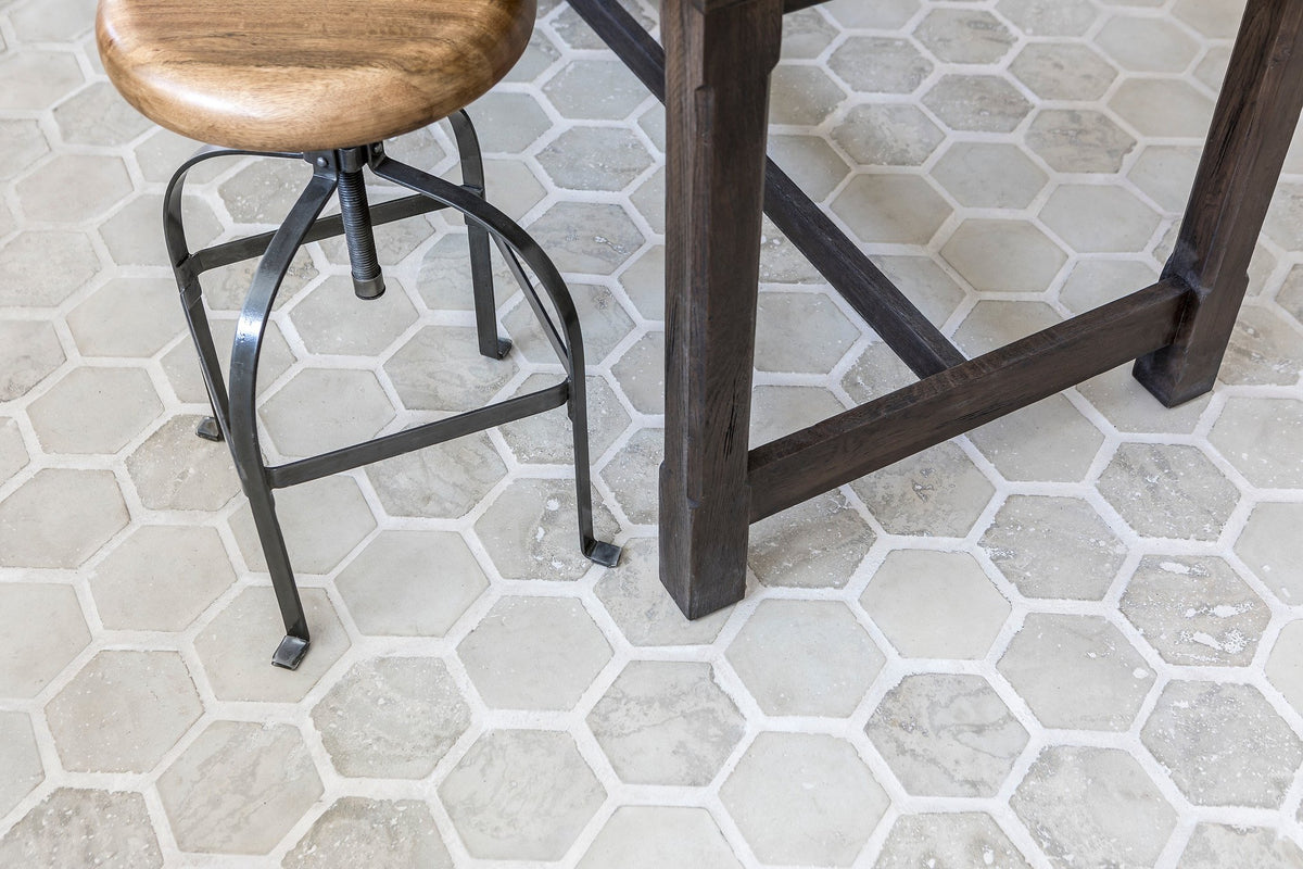 Artillo Hexagon in Early Gray Vintage