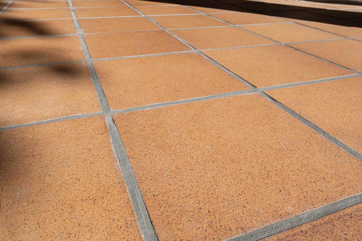 ExaGres 12x12 terracotta porch tile